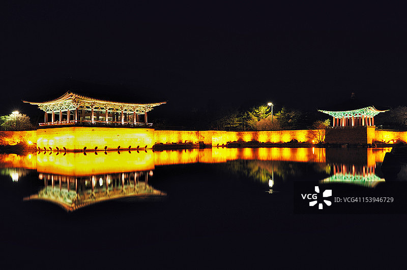 雁鸭池图片素材