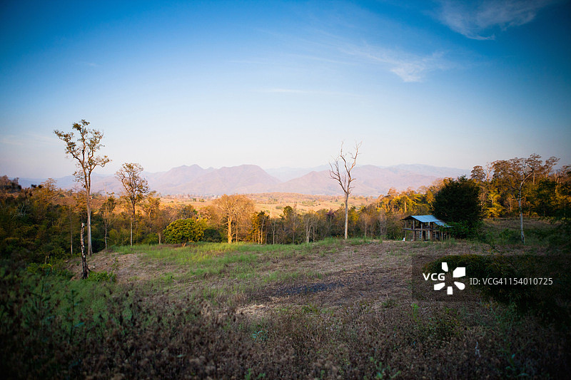 拜城日落图片素材