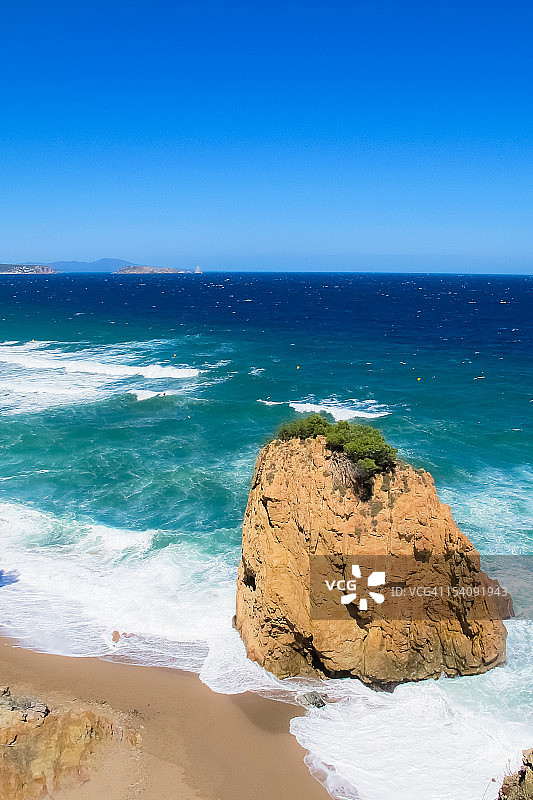 布拉瓦海岸海滩（红色岛屿）图片素材