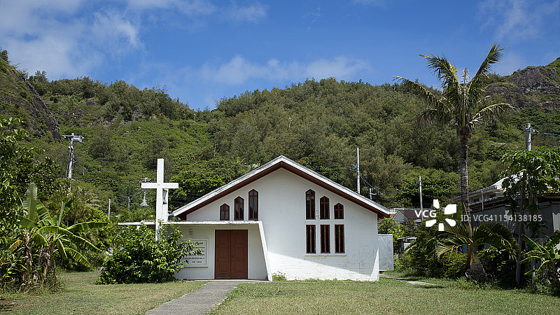 小笠原群岛圣乔治教堂图片素材
