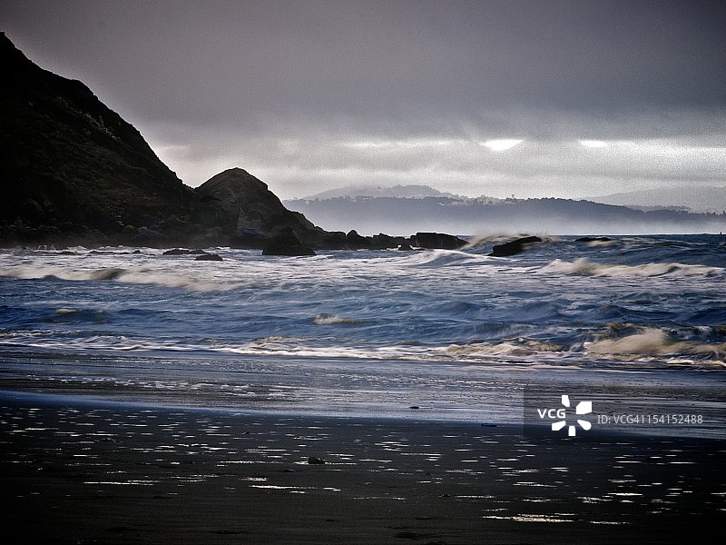 岩石海岸图片素材