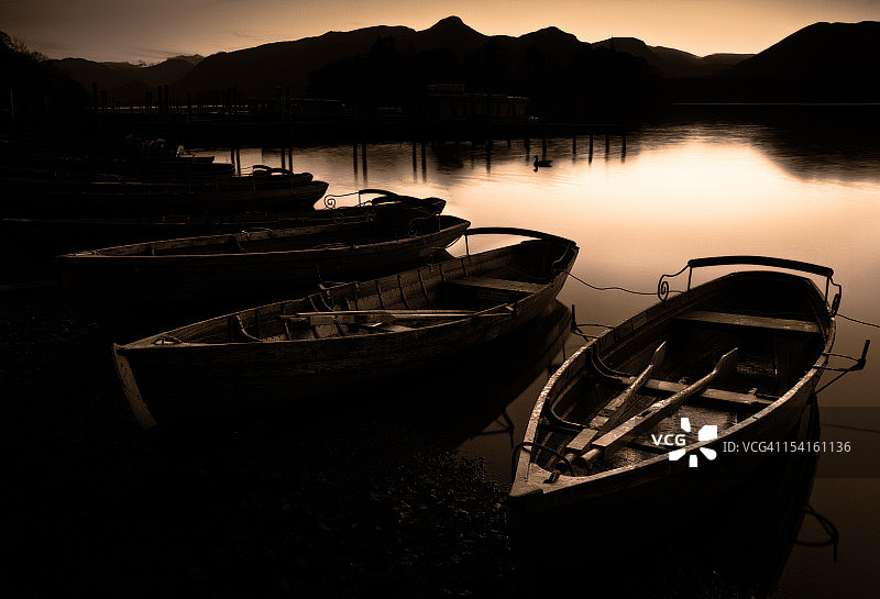 德文特湖上的划艇2图片素材