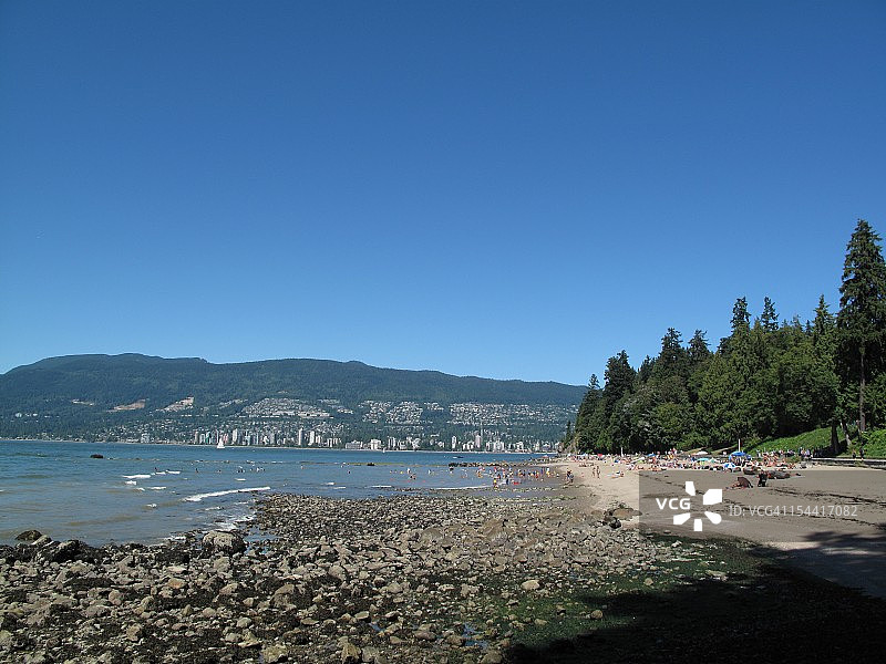 斯坦利公园第三海滩图片素材