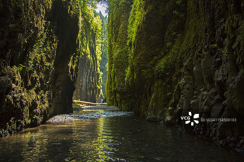 哥伦比亚河峡谷奥尼昂塔峡谷图片素材