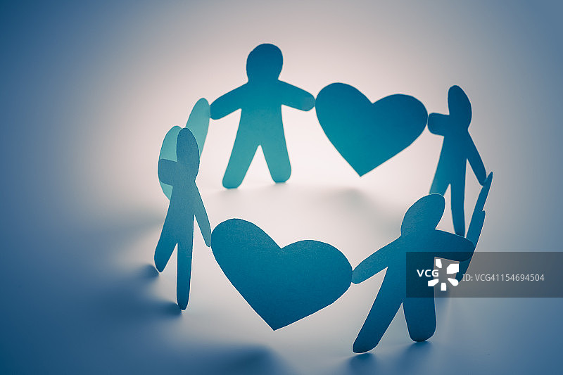 充满关爱的社区图片素材