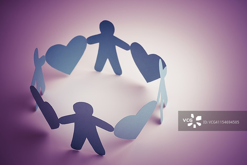 充满关爱的社区图片素材