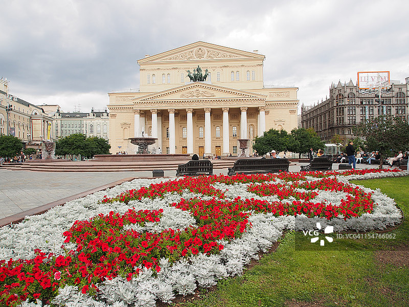 俄罗斯联邦莫斯科大剧院图片素材