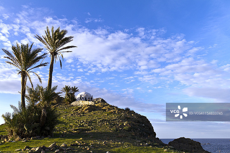 阿尔及利亚安纳巴穆斯林陵墓图片素材