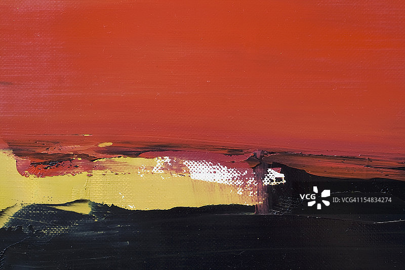 抽象红色艺术彩绘背景图片素材