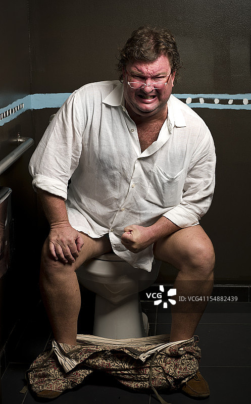 严重便秘图片素材