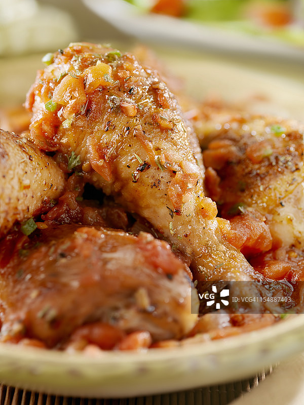 意式烩鸡图片素材