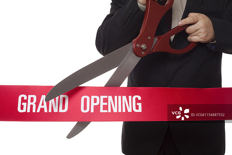 剪彩仪式图片素材