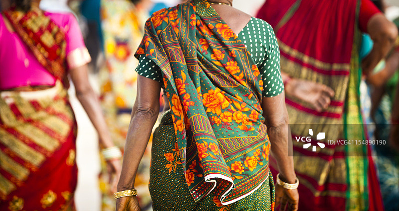 在印度的妇女图片素材