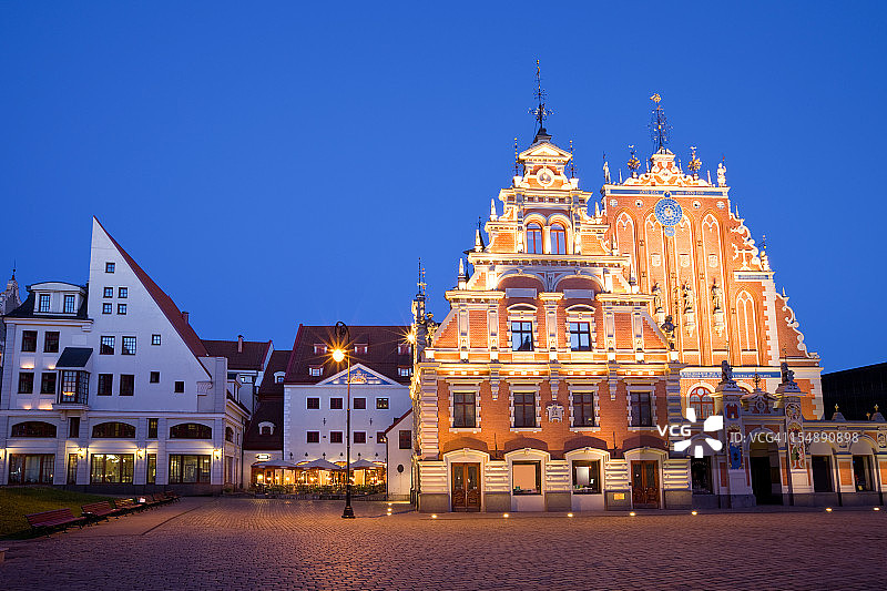 里加,拉脱维亚图片素材