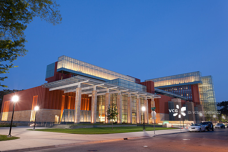 密歇根大学商学院图片素材