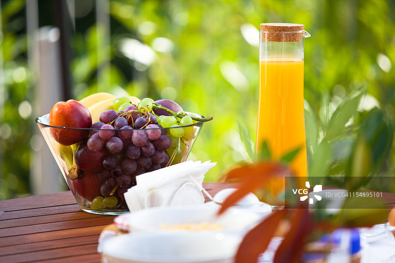 早餐桌上图片素材