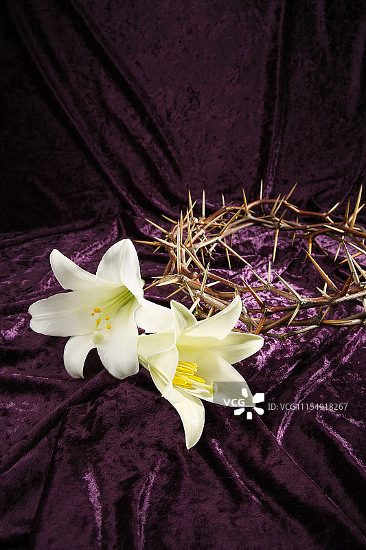 耶稣受难日和复活节背景与文案空间图片素材