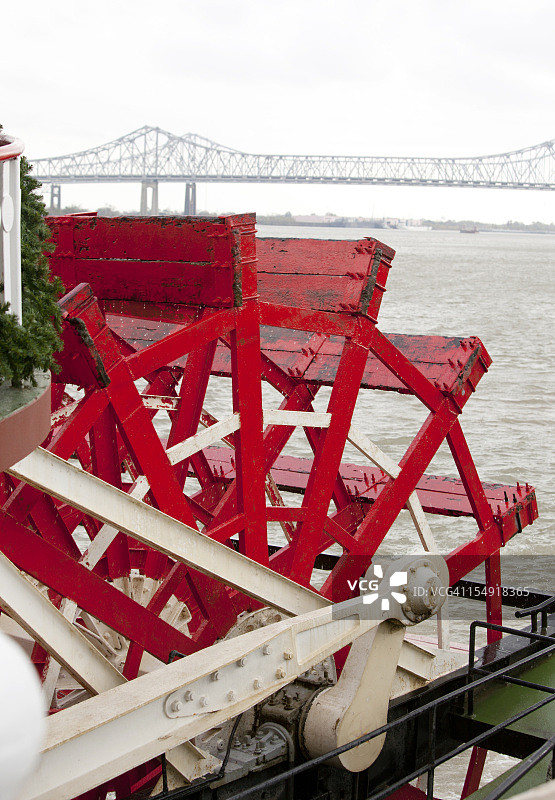 新奥尔良的明轮船图片素材