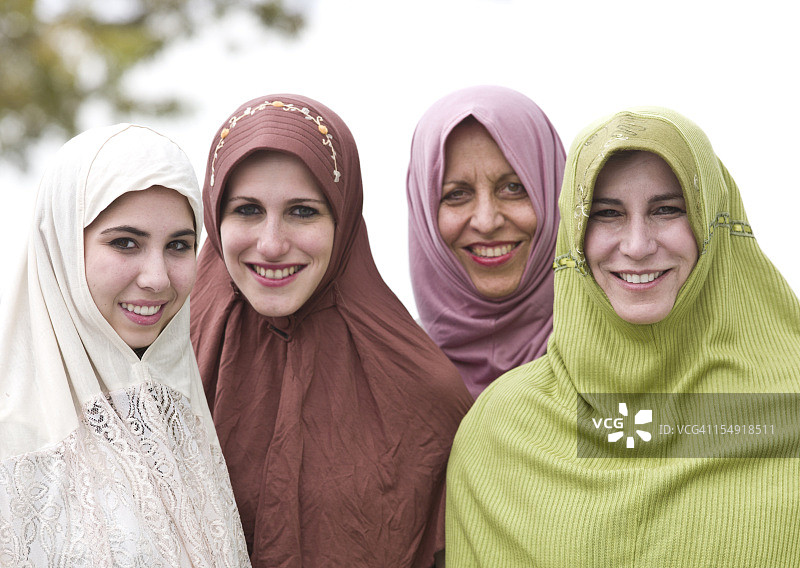 穆斯林妇女图片素材