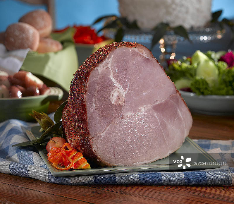 节日火腿图片素材