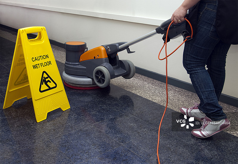 地板抛光图片素材