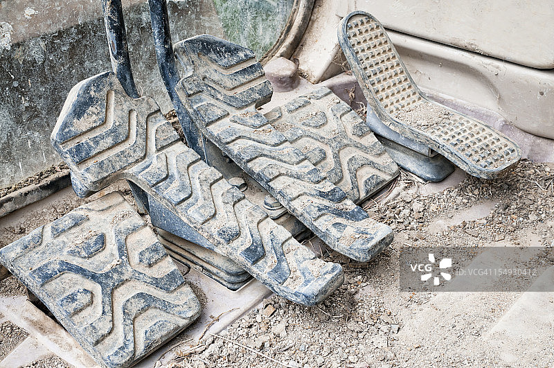 挖掘机踏板图片素材