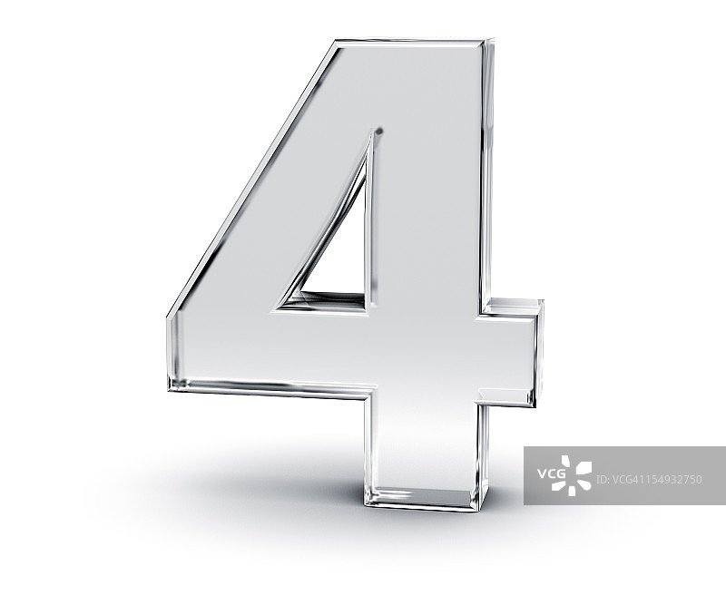 数字4图片素材