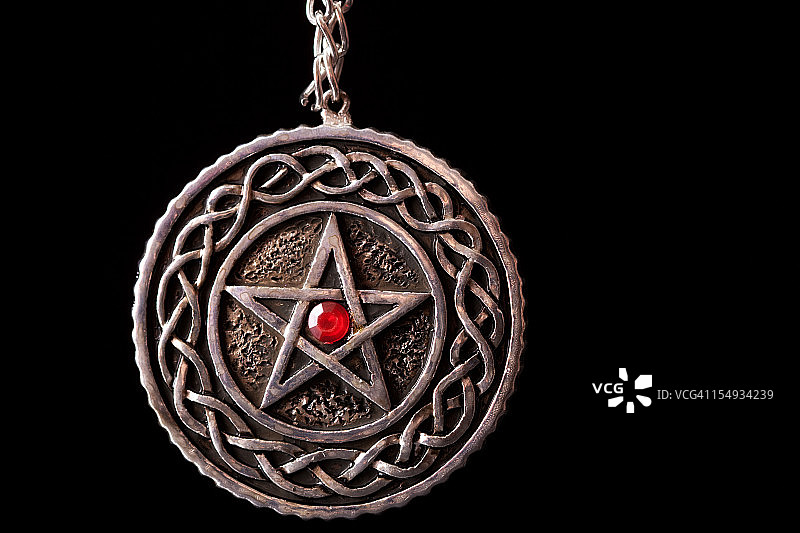 五角星护身符图片素材