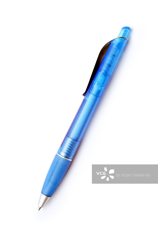 蓝色商务签字笔图片素材