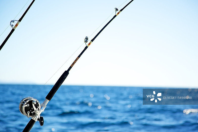 钓鱼卷线轮海洋运动图片素材