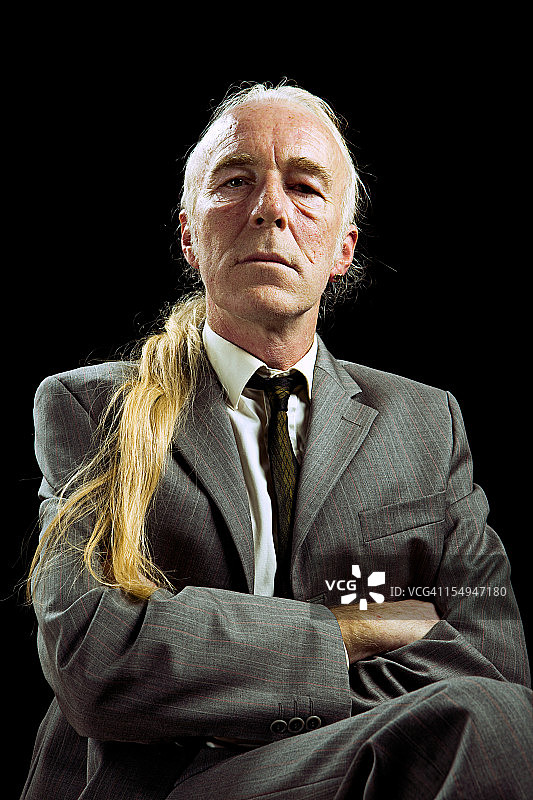 年长的商人图片素材