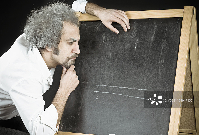 疯狂的科学家图片素材