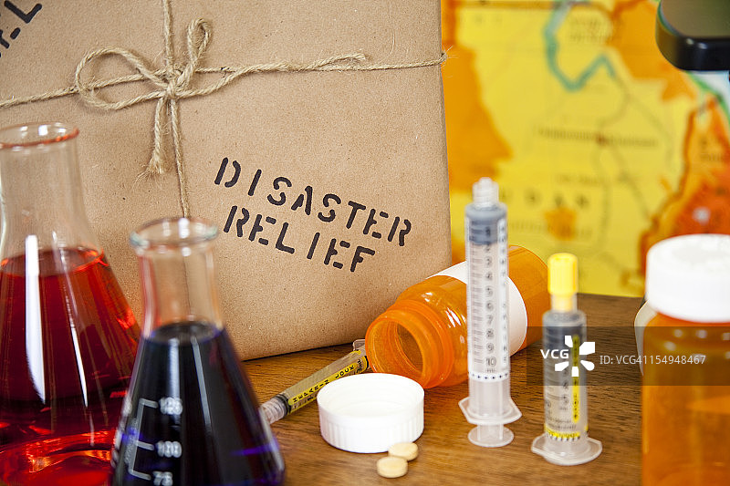 医疗救助、研究和救灾图片素材