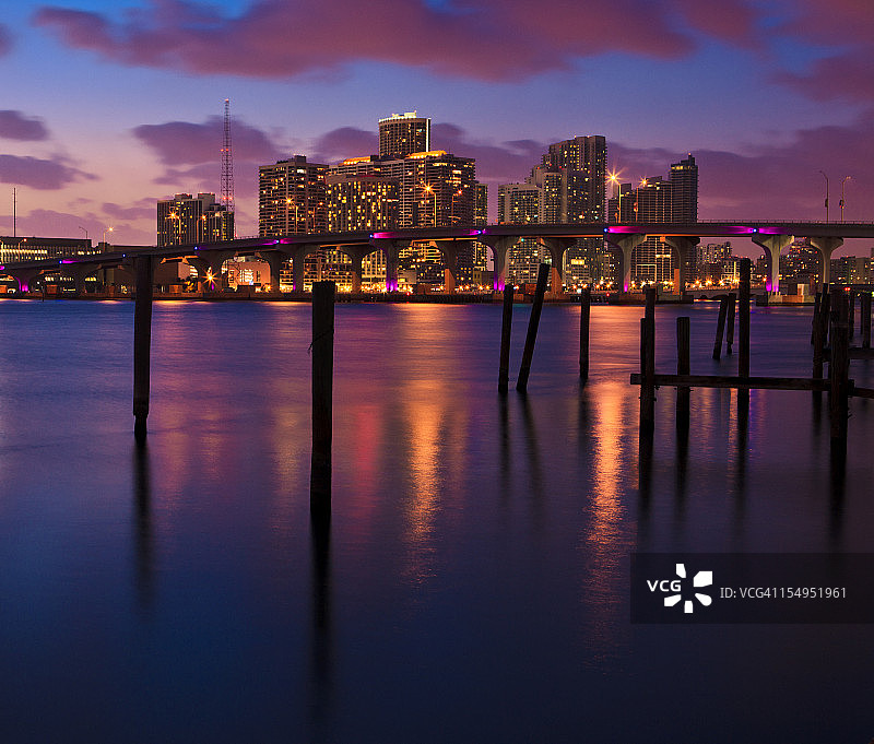 从沃森岛看比斯坎湾图片素材