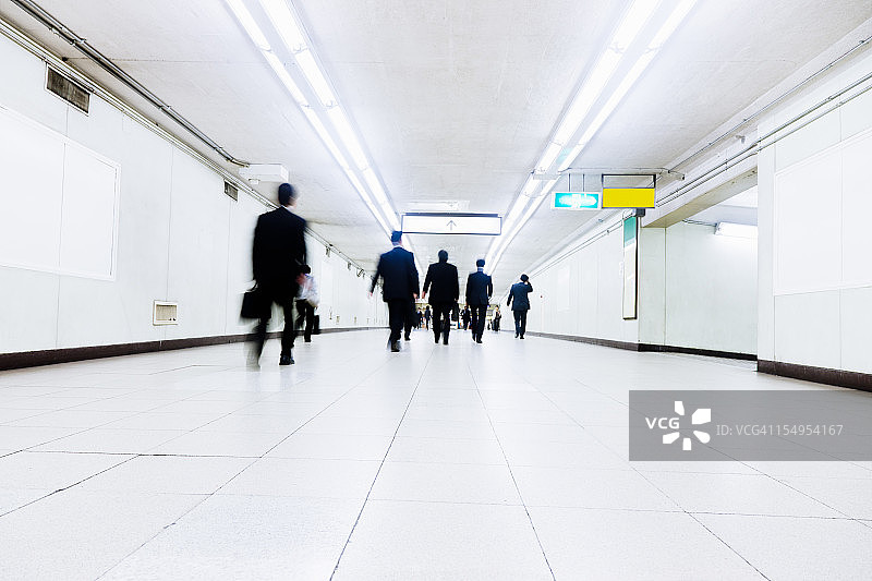 地铁通勤者图片素材