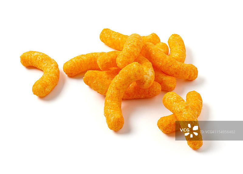 奶酪膨化食品图片素材