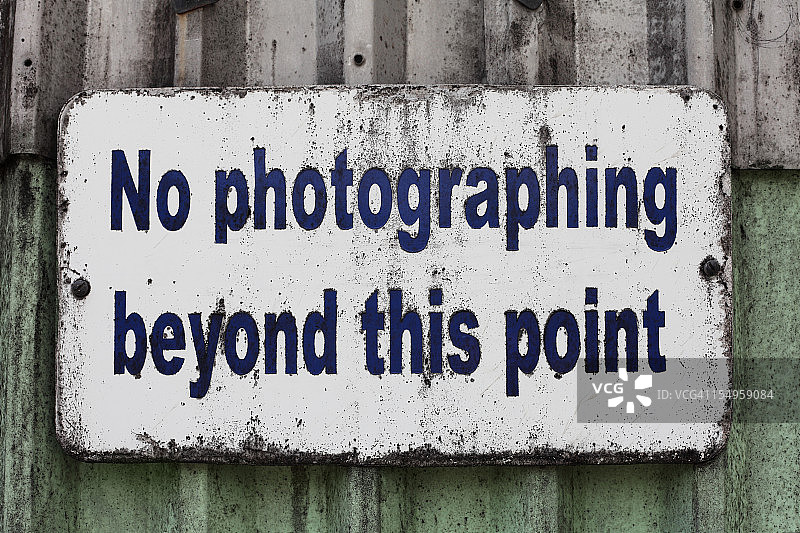 禁止拍照警告标志图片素材