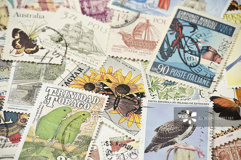 世界邮票图片素材