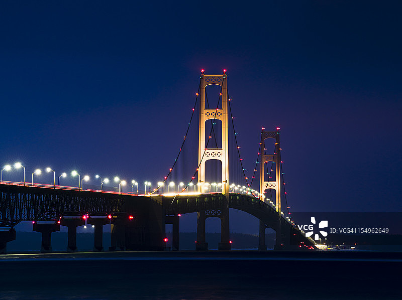 麦基诺桥图片素材