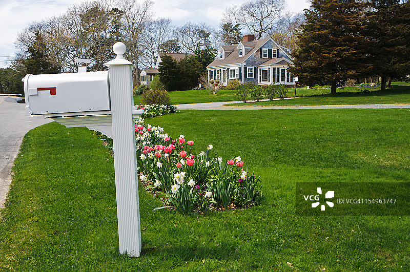科德角乡村邮箱图片素材