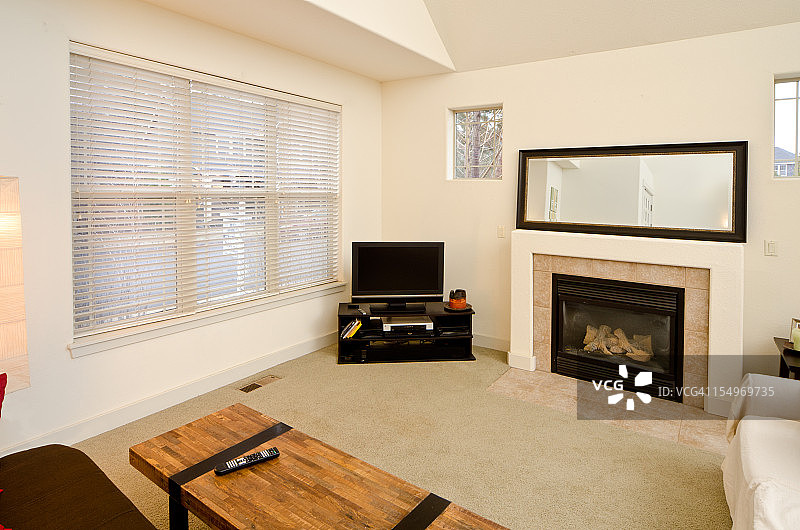 带有家具的现代客厅图片素材