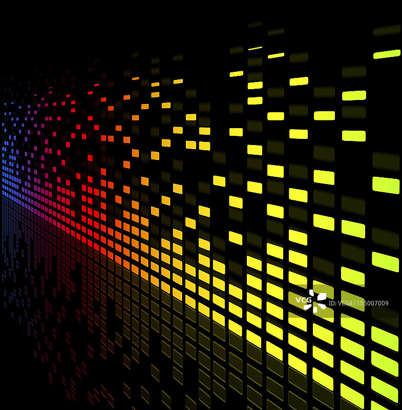 音乐均衡器模糊图图片素材