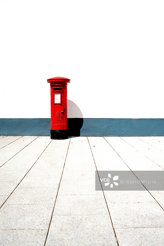 红色皇家邮箱图片素材