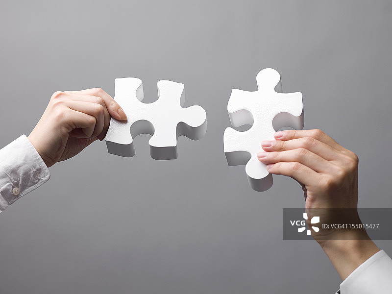 双手拼图图片素材