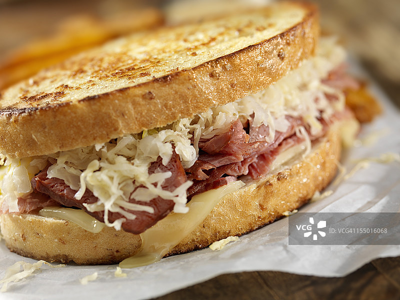 鲁宾三明治图片素材