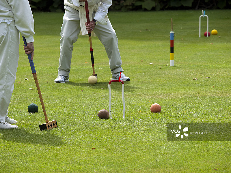 槌球运动员图片素材