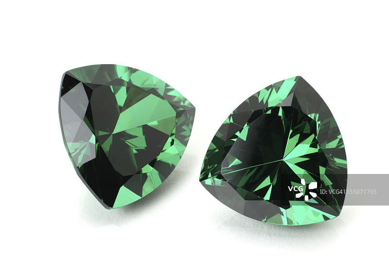 一对祖母绿图片素材