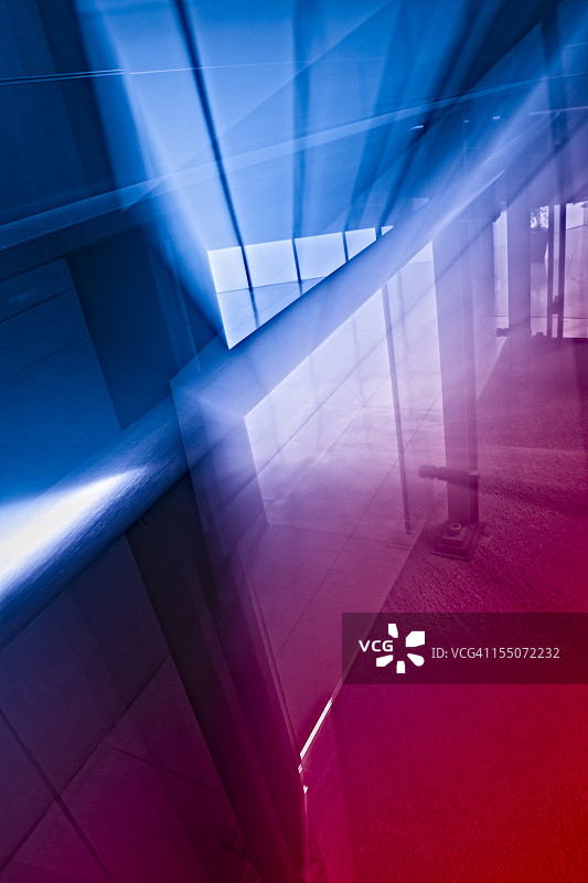 抽象动态建筑图片素材