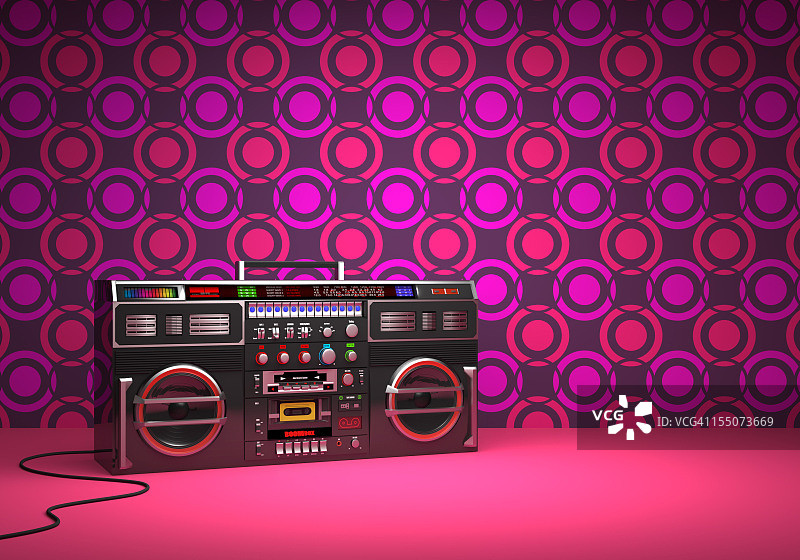 复古风手提音响图片素材