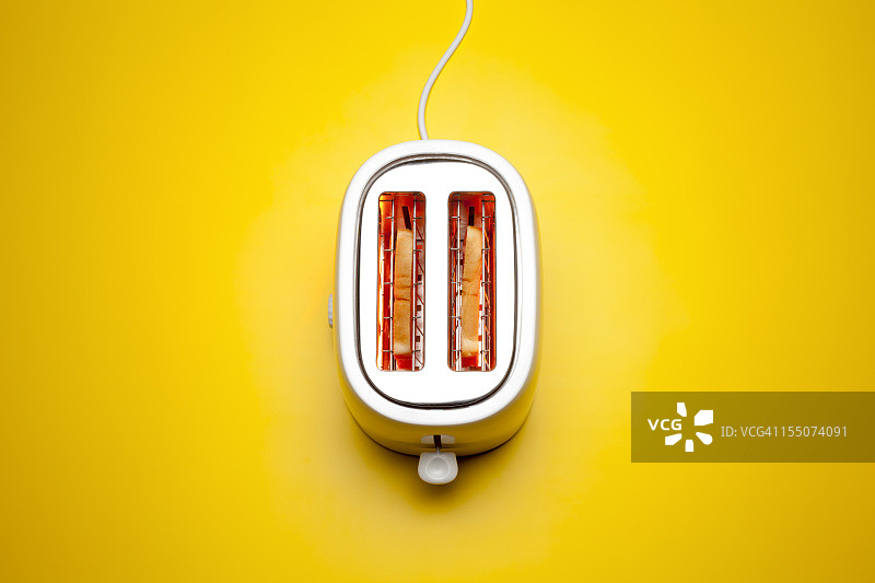 烤面包机烤吐司图片素材